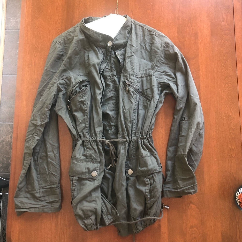 LA Hearts Army Green light jacket